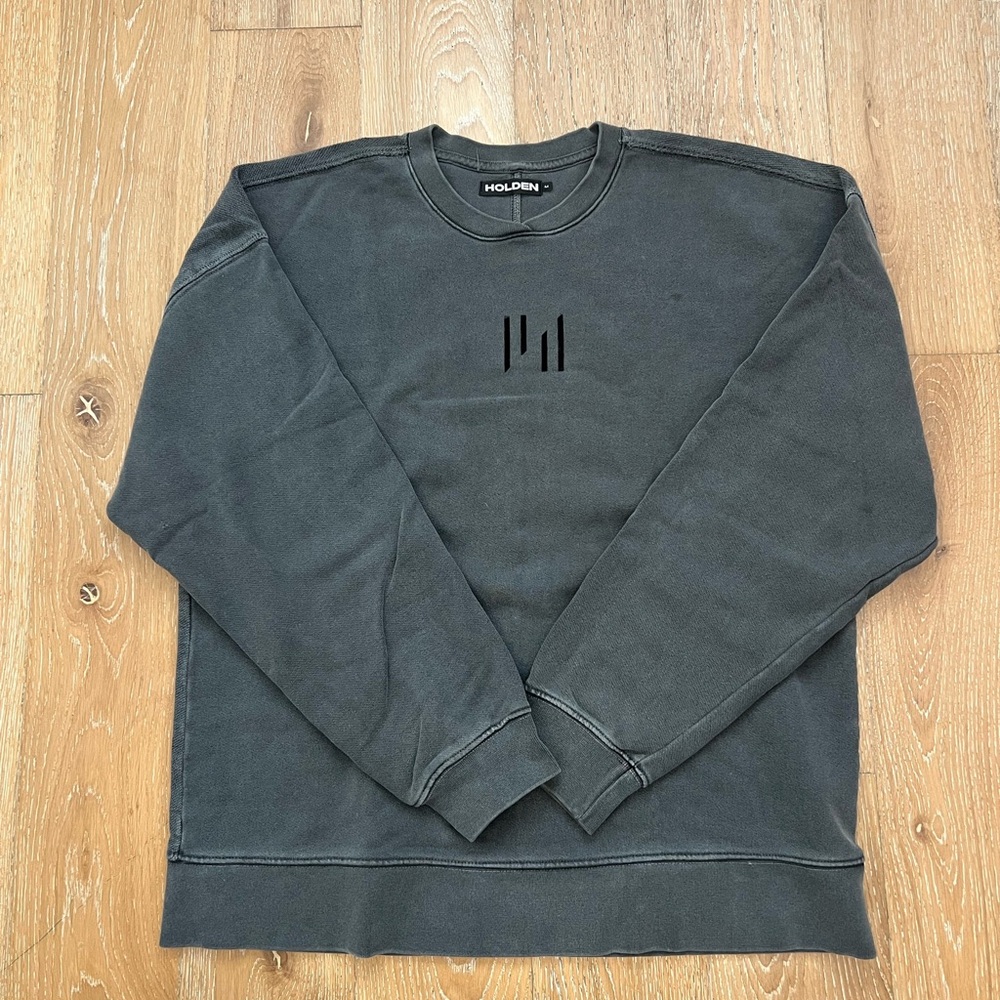 Holden Charcoal Sweatshirt with Black Detailing (Medium)